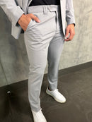 TRAJE POLIVISCOSE SUPER SLIM FATIOTA CINZA GIZ