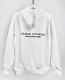 Moletom Armani Exchange - Branco com capuz