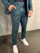 TRAJE POLIVISCOSE SUPER SLIM FATIOTA VERDE MUSGO