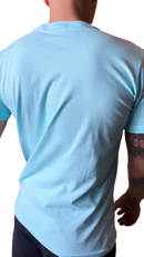 Camiseta Lacoste Masculina Jersey - Azul Bebê