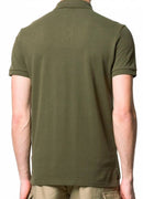 Camisa Gola Polo Ralph Lauren Masculina Custom Fit - Verde Musgo