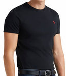 Camiseta Ralph Lauren Masculina Custom Fit - Preta
