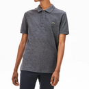 Camisa Gola Polo Lacoste Classic Fit Cinza