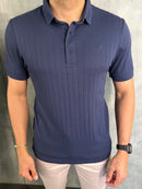 POLO TRICOT DLZ AZUL HERITAGE