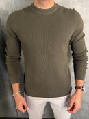 SUETER TRICOT JACQUARD PONTO H