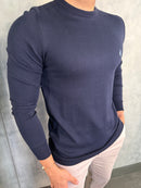 SUÉTER TRICOT REGULAR M/L DLZ AZUL PROFUNDO