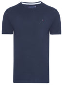 Camiseta Tommy Hilfiger Masculina Classic Nape Azul Marinho