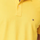 Camisa Gola Polo Tommy Hilfiger Masculina Coupe Sur Ivy - Amarela
